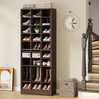 Tribesigns 10-Tier Shoe Storage Cabinet with 30 Cubbies
