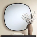 Uttermost Webster 34 Black Frame Wall Mirror