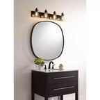 Uttermost Webster 34 Black Frame Wall Mirror