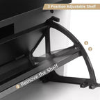 Shoe Cabinet, Shoe Storage Cabinet with 3 Flip Drawers, 47 Freestanding Shoes Organizer with Legs