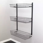Teal Triangle G-Basket | Adjustable Wall Storage System | Holds 120 lbs