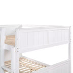 Whisen Full Over Full Wooden Bunk Bed with Twin Size Trundle