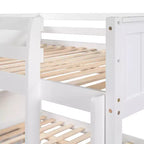 Whisen Full Over Full Wooden Bunk Bed with Twin Size Trundle