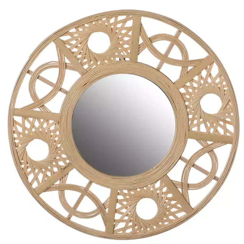 Modern Decorative Round Hanging Wall Mirror Elegant and Contemporary Design