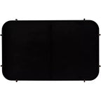 Uttermost Radius 24 x 38 Black Rounded Edge Wall Mirror