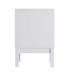 Emma and Oliver Kids Double-Drawer Night Stand with Solid Wood Frame, Side Table for Kids Bedroom