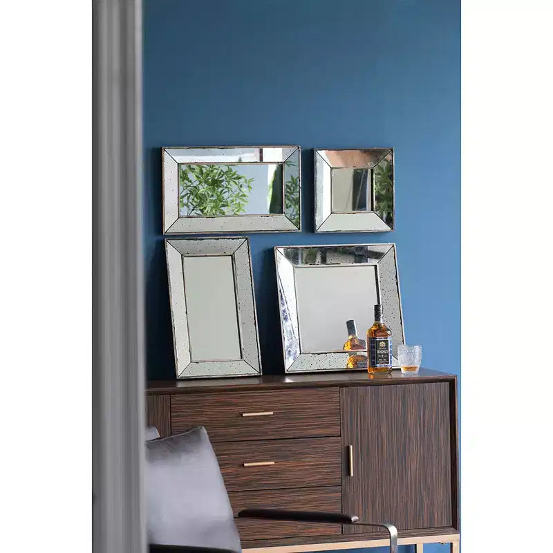 16.5 x 24 Inch Traditional Rectangular Wall Mirror or Decorative Tray