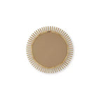 Signature Design by Ashley Tedwell Wall Accent Mirror with Brown Suburst Frame