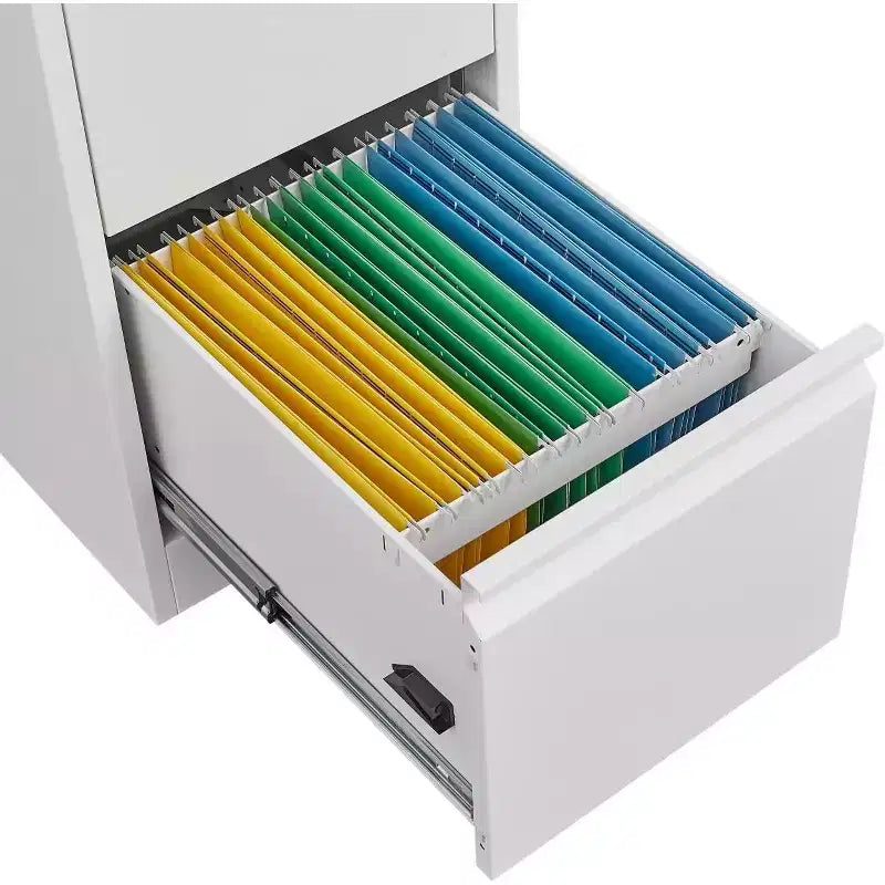 COZONY 4 Drawer File Cabinet w/ Lock, Vertical Filing Cabinets for Home Office, Metal Steel Storage Cabinet for Legal Size File, Assembly Required