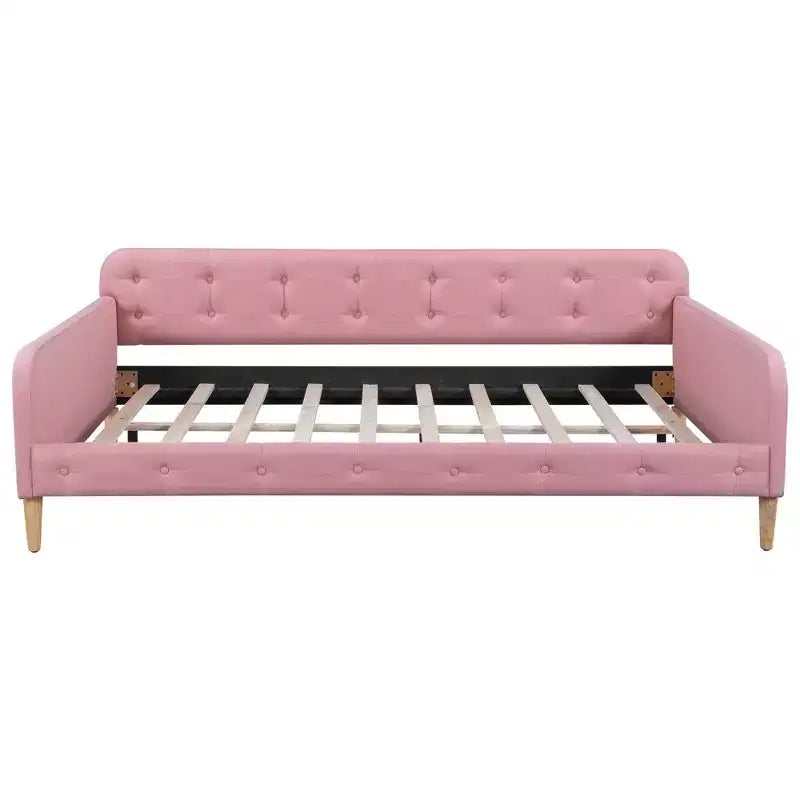 Luxystar Modern Full Size Linen Upholstered Daybed