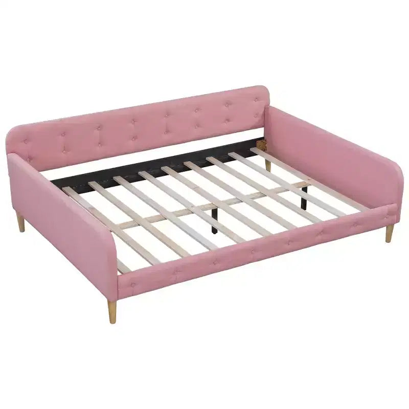 Luxystar Modern Full Size Linen Upholstered Daybed