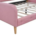 Luxystar Modern Full Size Linen Upholstered Daybed
