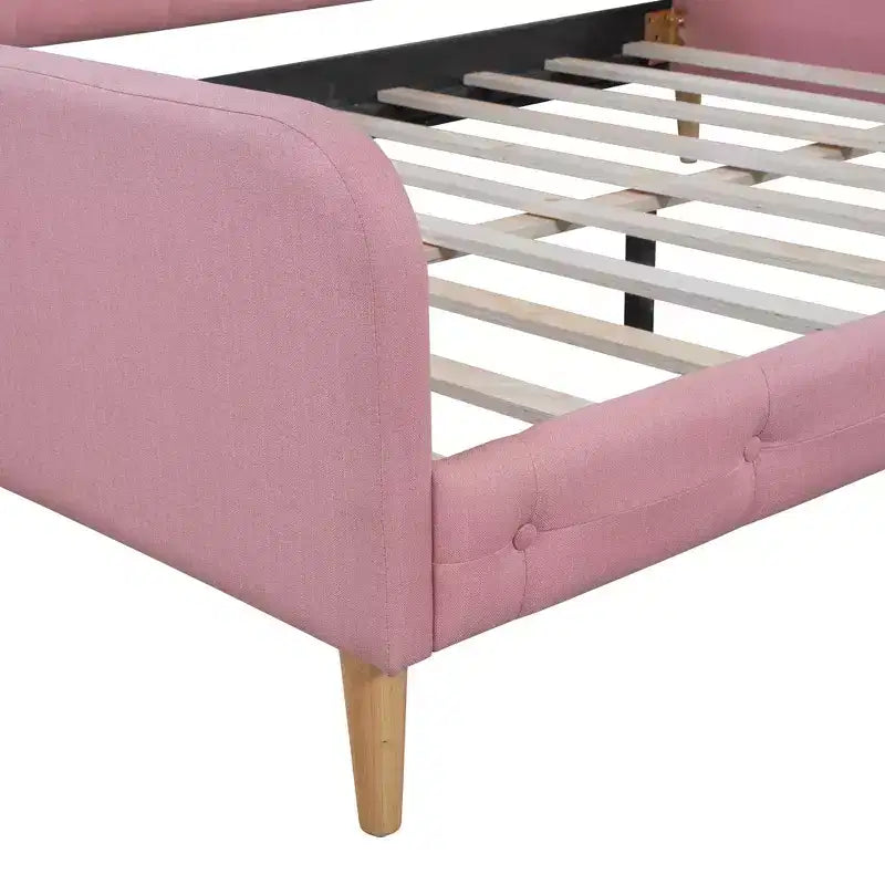 Luxystar Modern Full Size Linen Upholstered Daybed