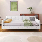 Luxystar Modern Full Size Linen Upholstered Daybed