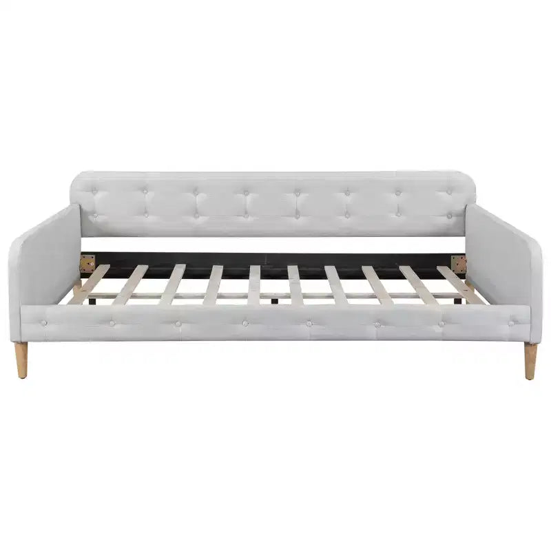 Luxystar Modern Full Size Linen Upholstered Daybed