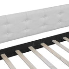 Luxystar Modern Full Size Linen Upholstered Daybed
