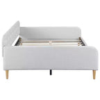 Luxystar Modern Full Size Linen Upholstered Daybed