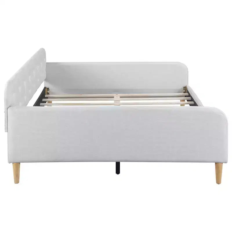 Luxystar Modern Full Size Linen Upholstered Daybed