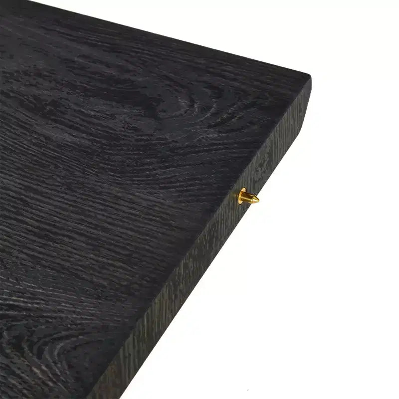 Extensible Dining Table with MDF Top and Metal Legs, for Dining Room, Office, or Coffee Table