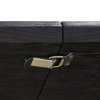 Extensible Dining Table with MDF Top and Metal Legs, for Dining Room, Office, or Coffee Table