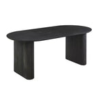 Extensible Dining Table with MDF Top and Metal Legs, for Dining Room, Office, or Coffee Table