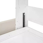 Luxystar Modern Queen Murphy Bed Wall Bed with Cushion