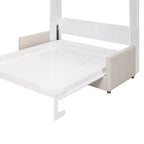 Luxystar Modern Queen Murphy Bed Wall Bed with Cushion