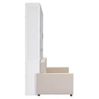 Luxystar Modern Queen Murphy Bed Wall Bed with Cushion