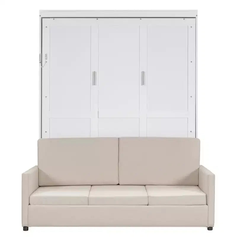 Luxystar Modern Queen Murphy Bed Wall Bed with Cushion