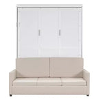 Luxystar Modern Queen Murphy Bed Wall Bed with Cushion