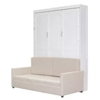 Luxystar Modern Queen Murphy Bed Wall Bed with Cushion