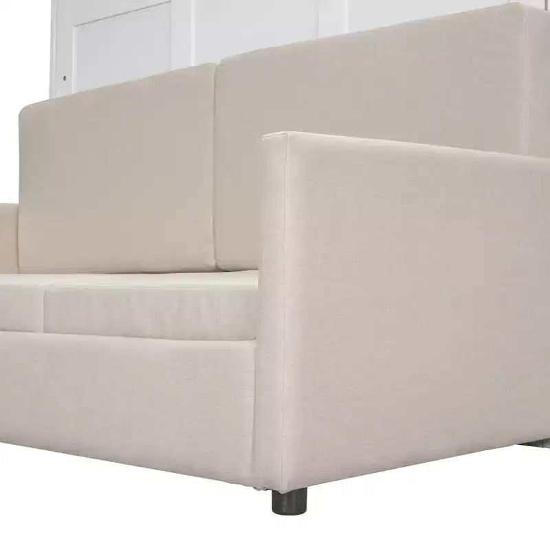 Luxystar Modern Queen Murphy Bed Wall Bed with Cushion