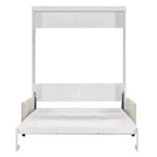 Luxystar Modern Queen Murphy Bed Wall Bed with Cushion