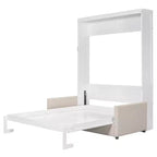 Luxystar Modern Queen Murphy Bed Wall Bed with Cushion