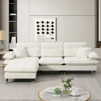 L shaped Convertible Sectional Sofa
