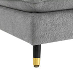 Canapé d'angle convertible en L