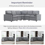 Canapé inclinable sectionnel 89 places avec home cinéma et deux ports USB, deux tiroirs de rangement pour le salon, beige