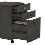 Scrivania angolare da 72" con mobile schedario a 3 cassetti