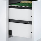 Scrivania angolare da 72" con mobile schedario a 3 cassetti