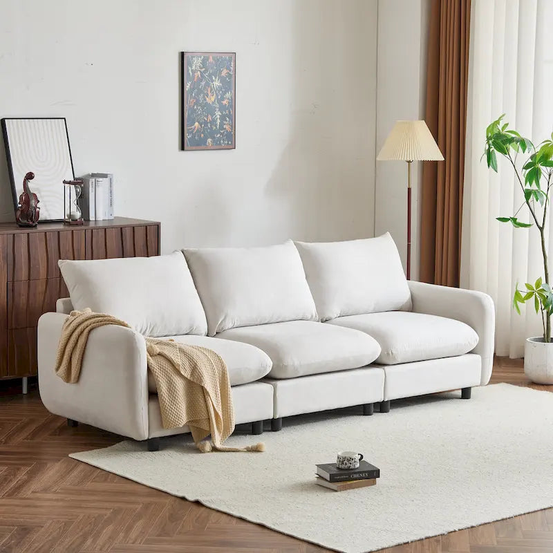 Christopher Knight Home - Evelyn Modern Modular Upholstery Sectional Sofa