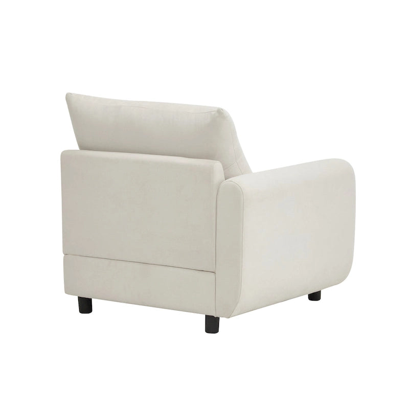 Christopher Knight Home - Canapé d'angle modulaire moderne en tissu Evelyn