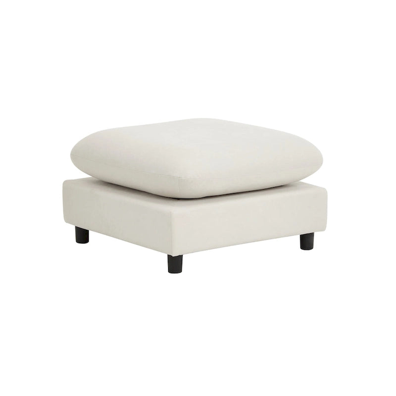 Christopher Knight Home - Canapé d'angle modulaire moderne en tissu Evelyn