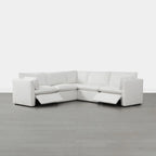 Divano sezionale reclinabile elettrico Cypress 107W