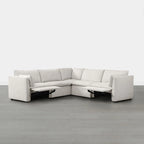 Divano sezionale reclinabile elettrico Cypress 107W