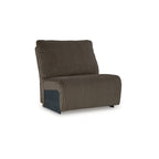Signature Design by Ashley Top Tier Brown Divano sezionale reclinabile a 6 posti con chaise longue - 147W x 134D x 41H