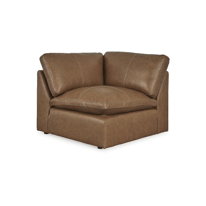 Divano componibile Signature Design by Ashley Emilia marrone medio 6 pezzi - 170L x 130P x 36A