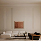 Divano modulare NADAAL STUDIOS Rio con base in legno di caucciù - 136,2L x 41P x 23,6A