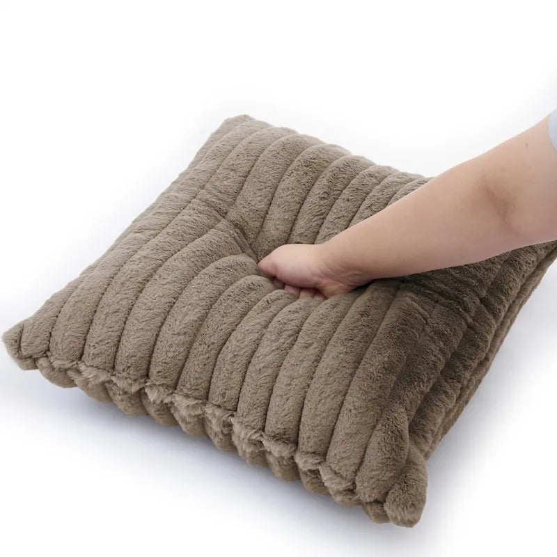 Divano componibile Sophia 84 W in velluto a coste di ciniglia con chaise longue