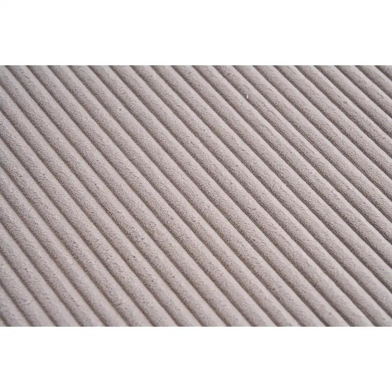 Divano Sezionale a L in Velluto a Coste da 101,6 cm con Chaise Longue e 4 Cuscini