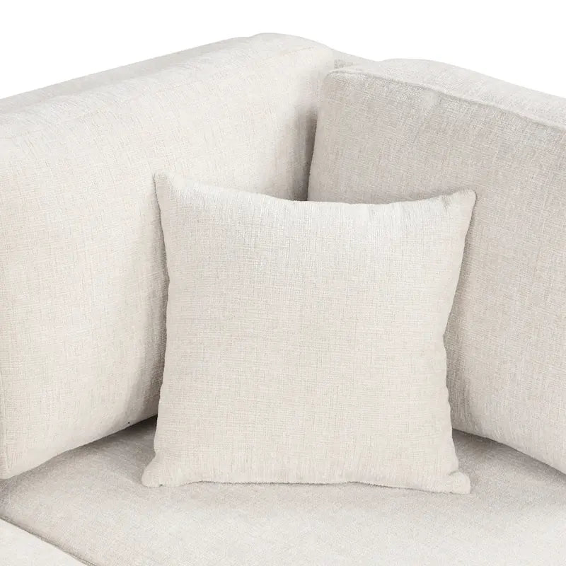 108.6 Divano Sezionale a U in Ciniglia con Funzione Letto, Porte USB, Chaise Longue Contenitore e 3 Cuscini Schienale